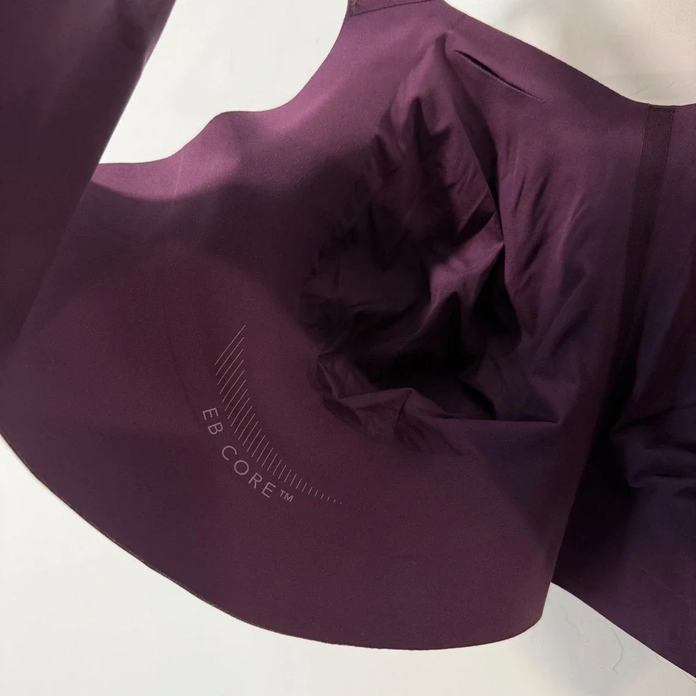 Evelyn Bobbie Womens The Beyond Bra 3XL Purple Seamless Wirefree EB Core